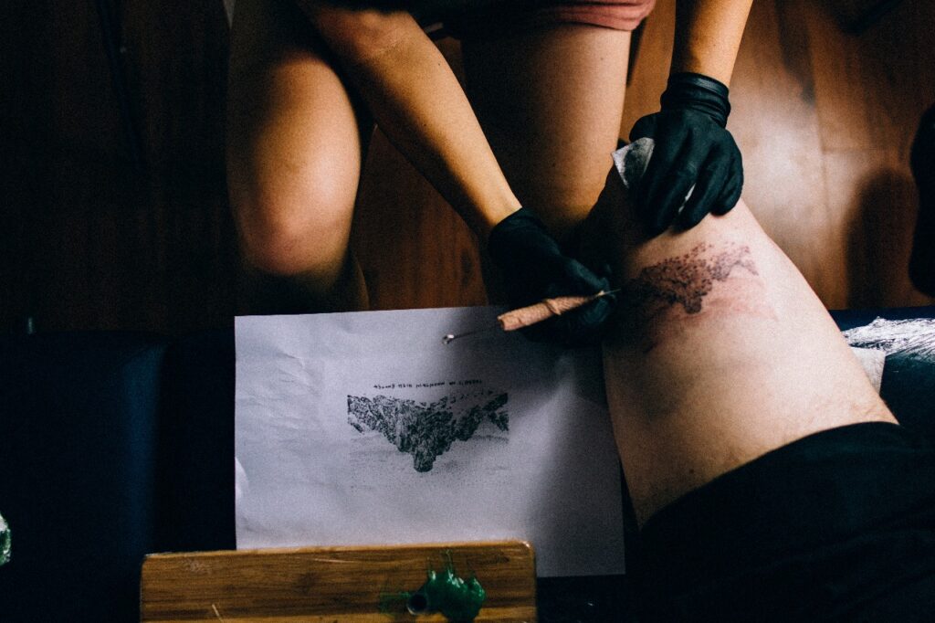 Tatuointi ihotyypin mukaan